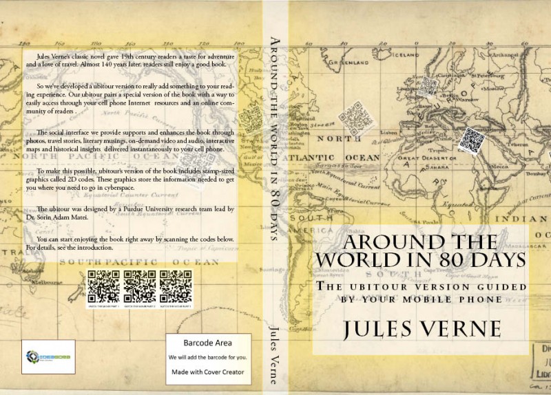 Around the World in 80 Days Ubitour Cover