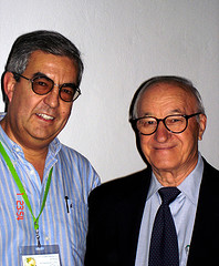 Emilio Moyano y Albert Bandura Emilio Moyano y Albert Bandura