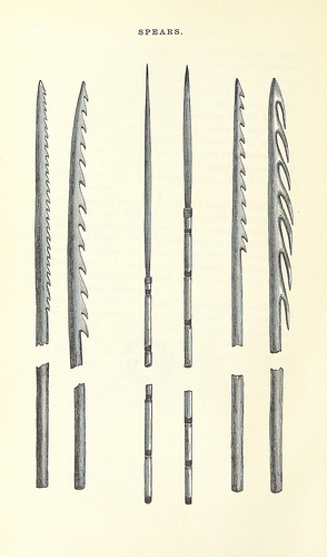 Illustration from 'The Australian Race: its origin, languages, customs, place of landing in Australia, and the routes by which it spread itself over that continent' by The British Library