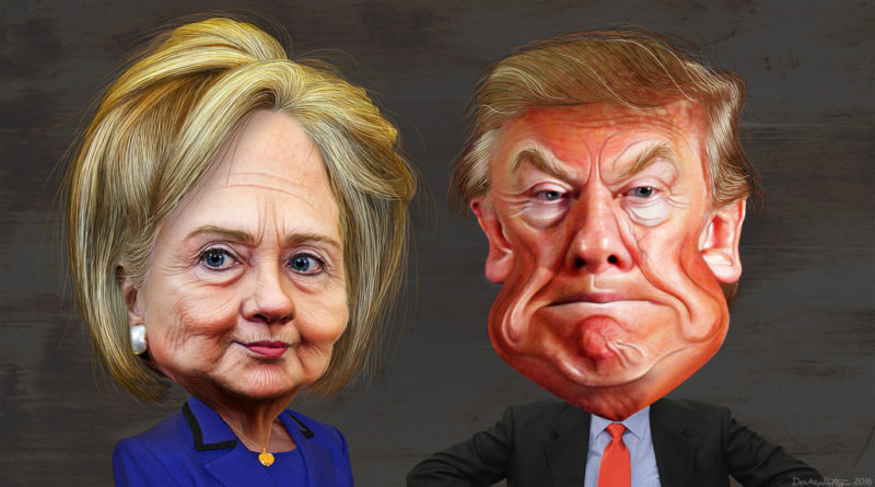 Hillary Clinton vs Donald Trump 2016