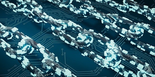 Blockchain illustration